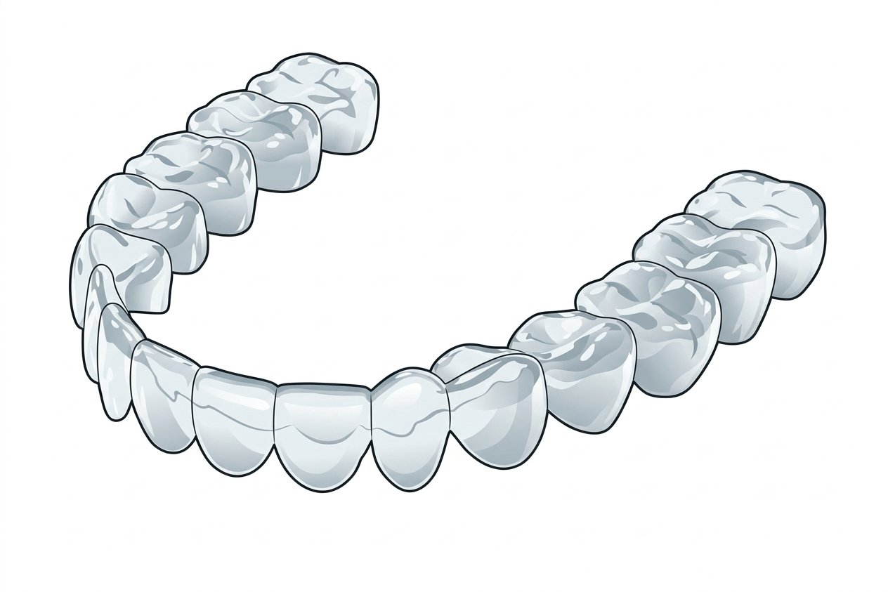 Clinical clear aligner cleaning protocol and hygiene diagram